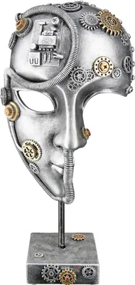 Image de Casablanca by Gilde sculpture visage Steampunk, 37730