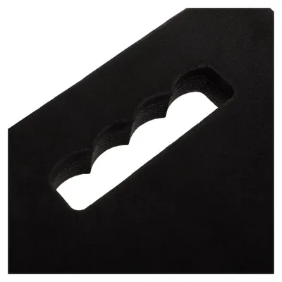 Produktbild von Garten Kniekissen 45x21x2,5cm Schwarz mit Dickem Kniepolster für Gartenarbeit und Campingsitz