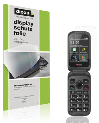Produktbild von 4x Schutzfolie für TTfone TT970 matt Displayschutzfolie Folie Display Schutz dipos