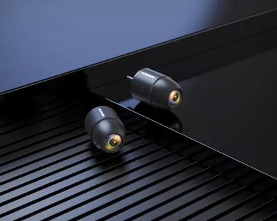 Zdjęcie produktu dla System kamer monitoringu 2K z podwójnymi obiektywami - Rozdzielczość 2K - Czujnik CMOS - Złącze USB typu A