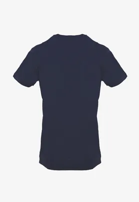Produktbild von Diesel Herren T-Shirt, Marineblau, 100% Baumwolle, V-Ausschnitt