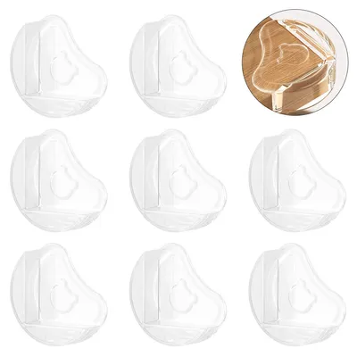 Produktbild von Eckenschutz Baby 8mm transparent PVC Kantenschutz selbstklebend Möbel Schutz Stoßschutz Tisch Schutz 8 Stück