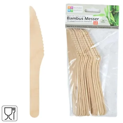 Productafbeelding van Bamboemessen 16,5 Cm 12 Stuks