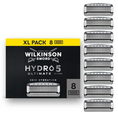 Productafbeelding van Wilkinson Sword Hydro 5 Ultimate, reservemesjes voor scheerapparaat, 8 stuks