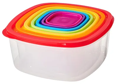 Obrázok produktu pre Nádoby na skladovanie potravín – Opakovane použiteľné obedáre, bez obsahu BPA