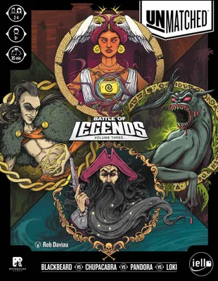 Produktbild von Wiederherstellung Spiele Unübertroffen: Schlacht der Legenden Vol. 3 (EN) - Fantasy-Spiel