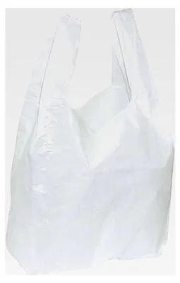 Produktbild von 500 Hemdchentragetaschen 25+12x45cm Plastiktüten weiß