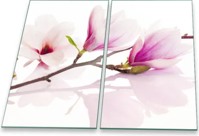 Produktbild von Herdabdeckplatte Abdeckung Glaskeramikkochfeld Abdeckplatte 2-Teilig 60x52 Rosa Schutz