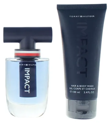 Produktbild von Set Tommy Hilfiger: Impact, EdT, fü r Mä nner, 50 ml +  Impact, Duschgel, Kö rper, 100 ml