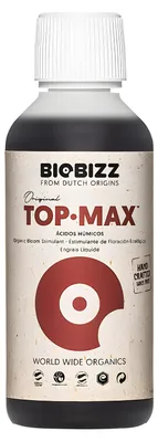 Obrázok produktu pre BioBizz Top-Max 0,25L - Top Flower Booster Grow & Bloom organic