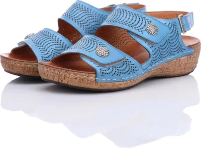 Produktbild von Gemini Damen Sandale blau Größe 38