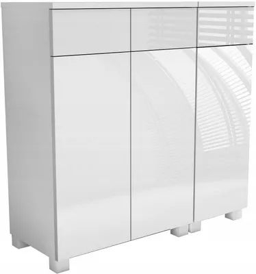 Zdjęcie produktu dla KOMODA ŁAZIENKOWA wisząca stojąca 60 + 30= 90 90cm