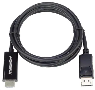 Image de PremiumCord Câble DisplayPort vers HDMI 3m M/M