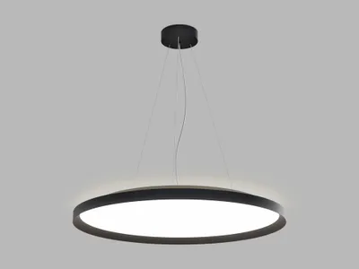 Zdjęcie produktu dla LED2 3275053DTW Lampa wisząca MOON 80 P/N-Z, B DALI TW/PUSH TW 88 W (76+12) 3000 K–4000 K, czarna