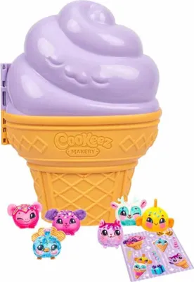 Immagine prodotto di Moose - Pluszowa Maskotka Cookeez Makery Ice Cream Set 6, Oficjalny Produkt