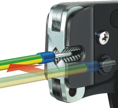 Obrázok produktu pre Rennsteig Crimpzange PEW8.87 für Aderendhülsen 0,0810mm², 190mm Germany
