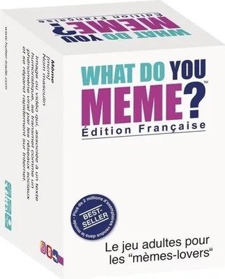 Produktbild von What do you Meme? - Französische Ausgabe Megableu, Gesellschaftsspiel, 3+ Spieler, 18+ Jahre