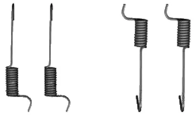 Immagine prodotto di Hyundai Ix35 2,0 Crdi 4Wd Ganascia Freno Molle 10-