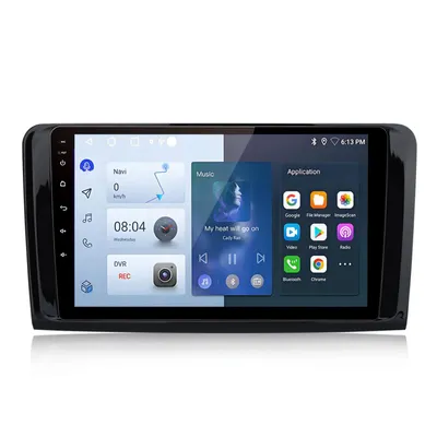 Immagine prodotto di Carplay''2+64G Andriod13 Autoradio GPS Navi per Mercedes ML W164 2005-2012 SWC WIFI BT RDS DSP DAB+ 2 Din 4Kern