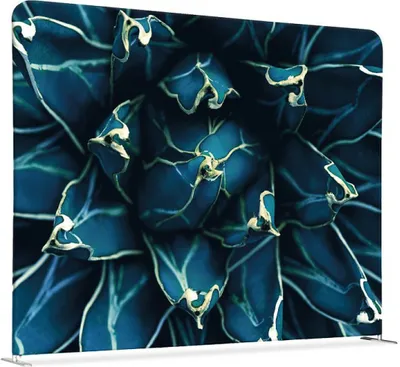 Produktbild von Showdown Textil Raumteiler EU - 200x150cm - Kaktus Blau