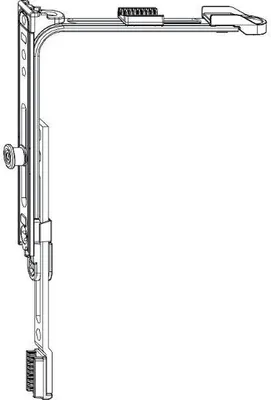 Produktbild von Maco Eckumlenkung MM kurz mit 1 i.S. FFB 220-319 Silber