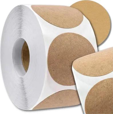 Zdjęcie produktu dla Papierowe naklejki na prezenty DIY, słoiki, koperty, 500 sztuk