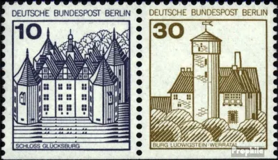Produktbild von Briefmarken Berlin (West) 1980 Mi W68 postfrisch Burgen und Schlösser