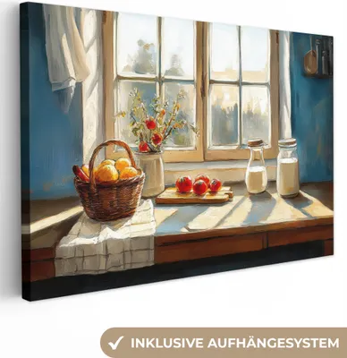 Produktbild von Leinwand Bilder 30x20 cm - Natur - Küche, Wandbilder, Wanddeko Wohnzimmer, Bild