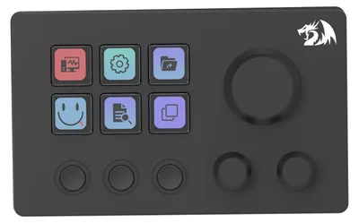 Produktbild von REDRAGON SS-551, Schwarz, 131 mm, 80,2 mm, 68,4 mm, 198 g