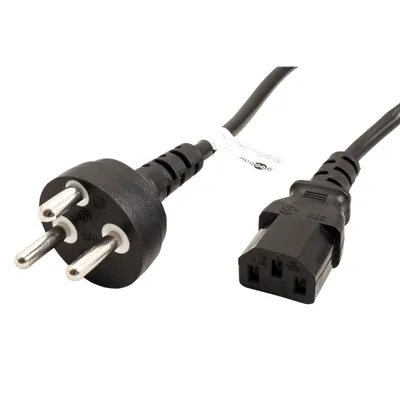 Obrázek produktu pro Goobay 95732, 2 m, Zásuvka typu K, IEC C13, H05VV-F3G, 250 V