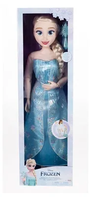 Produktbild von Frozen Elsa Puppe 80 cm - Perfekt zum Spielen und Sammeln