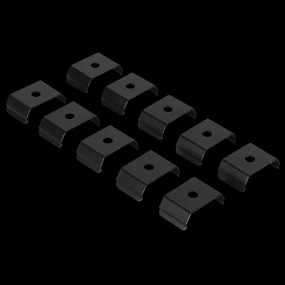 Produktbild von Artecta Mounting Clips for Profile 25 Set mit 10 Stück - schwarz