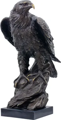 Produktbild von Bronzeskulptur Adler im Antik-Stil Bronze Figur Statue 51cm