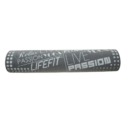 Zdjęcie produktu dla Mata gimnastyczna LIFEFIT® SLIMFIT PLUS, 173x58x0,6cm, szara