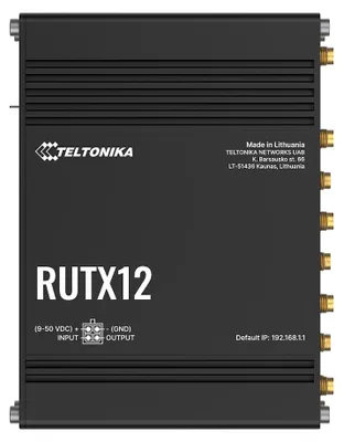 Immagine prodotto di Teltonika - RUTX12200000 - Router (dispositivo di rete)