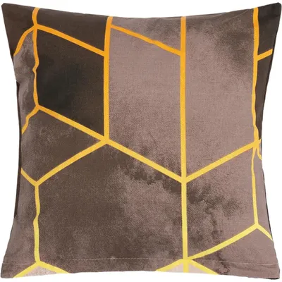 Zdjęcie produktu dla Poszewka bawełniana – 40 x 40 cm – brązowa