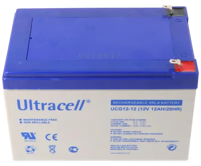 Produktbild von Ultracell UCG12-12 12V 12Ah zyklenfest Bleiakku AGM Blei Gel Akku