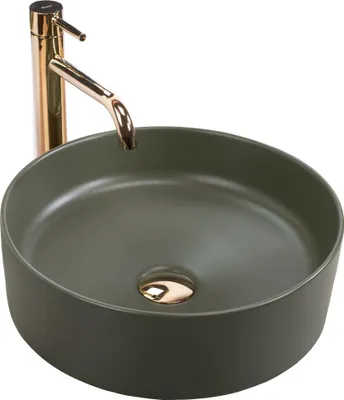 Produktbild von Rea Aufsatzwaschbecken Sami Green Matt