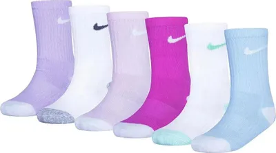Produktbild von Nike Kids Smiley Crew Socken 6 Paare Mehrfarbig EU 23-26 Mehrfarbig EU 23-26