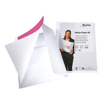 Produktbild von Biella Präsentationsmappe Pearl 2 0186411.01 DIN A4 weiß