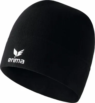 Produktbild von erima Fleece Beanie schwarz Kinder