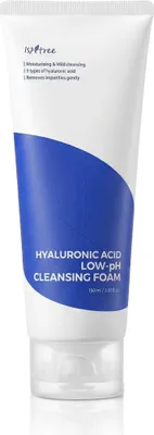 Produktbild von ISNTREE HYALURONIC ACID LOW-pH CLEANSING FOAM 150 ml - Reinigungsschaum mit Hyaluronsäure mit niedrigem pH-Wert
