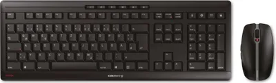 Produktbild von CHERRY STREAM DESKTOP Tastatur-Maus-Set kabellos schwarz