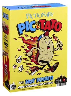 Produktbild von Games PICTIONARY PIC-TATO, Brettspiel, Zeichnung, 8 Jahr(e), Familienspiel