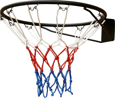Image de Panier de basket Panier pour basket-ball avec filet 11 poignées 45CM ENERO Noir 1030814