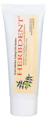 Immagine prodotto di Herbdent, gel dentale ayurvedico per bambini, 80 ml