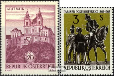 Produktbild von Briefmarken Österreich 1963 Mi 1128,1129 (kompl.Ausg.) gestempelt Freimarke
