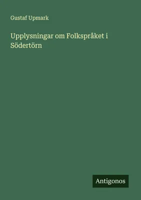 Produktbild von Informationen über Folkspråket i Södertörn