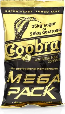 Produktbild von Destillieren Hefe - Coobra Mega Pack 360g, Turbo Hefe, Turbohefe