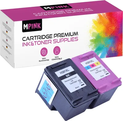 Produktbild von 2x Tinte für HP CH563EE CH564EE Schwarz+CMY DeskJet 1000 2000 2050 Series